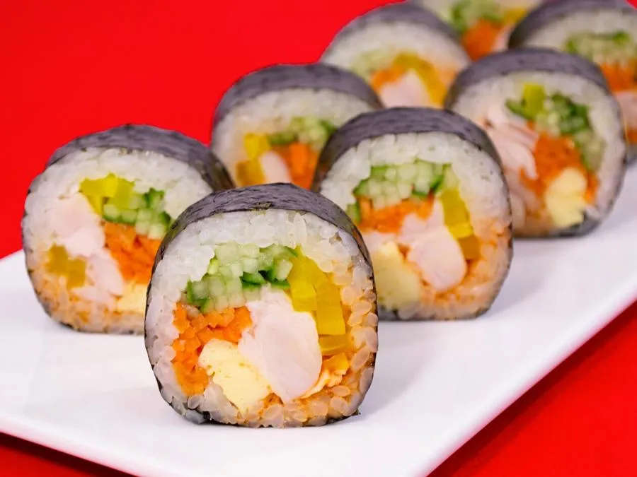 Кимпаб с курицей
