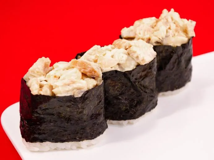 Спайси унаги гункан (3 шт.)